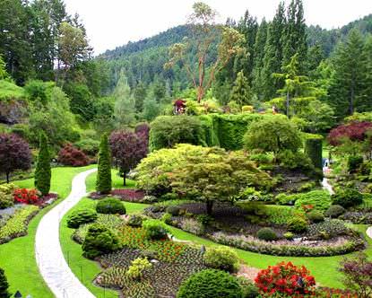 jardín hermoso