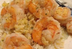 scampi de camarones