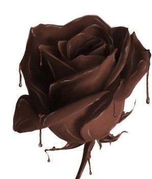 chocolate flower