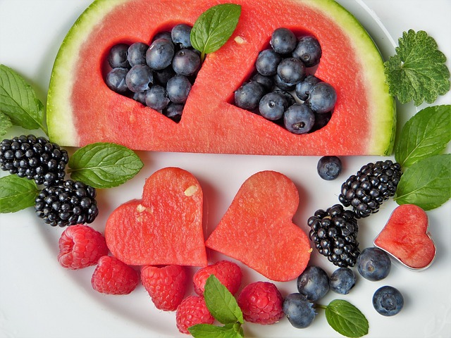 bocadillos de frutas