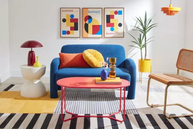ejemplo de decoración bauhaus