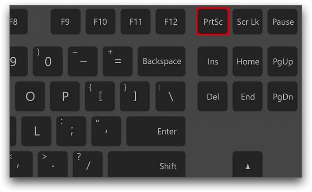 Captura de pantalla windows